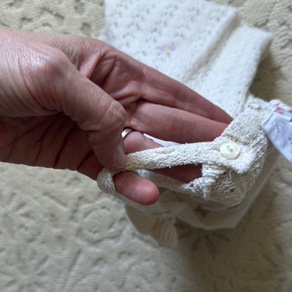 Zara Floral Eyelet Halter Romper - Picture 5 of 5